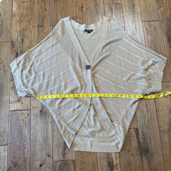 M Studio Linen Blend Relaxed Oversized Cardigan with Layer Tank Set Womens M - Picture 5 of 9